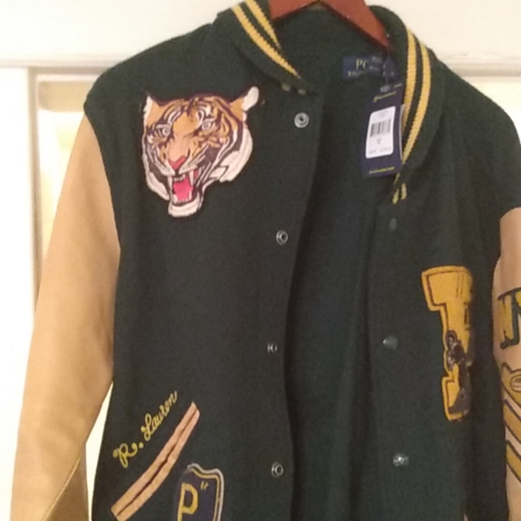 Bnwt.. Ralph Lauren varsity jacket